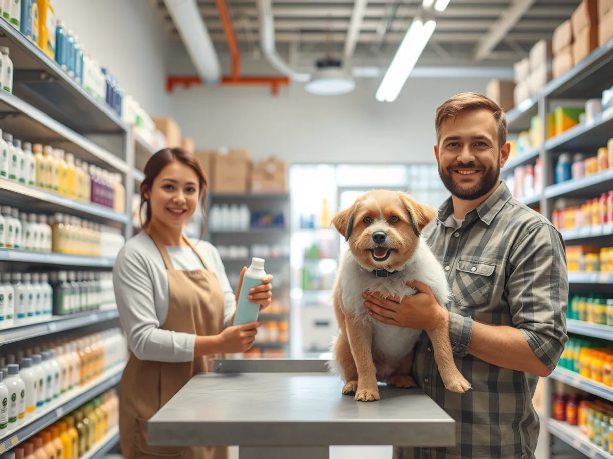 宠物门店洗护产品月供案例场景