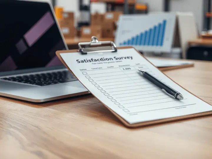 满意度调查记录与数据分析场景